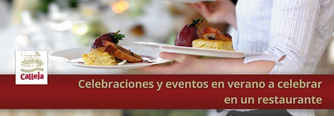 Celebraciones y eventos en verano en restaurante